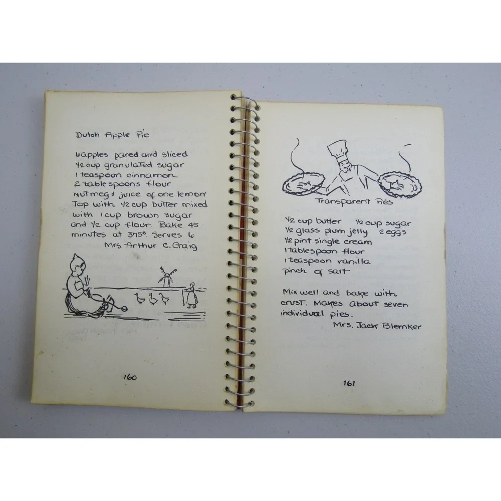Kitchen Scoops Vintage Cookbook Trinity Episcopal Church Covington Kentucky